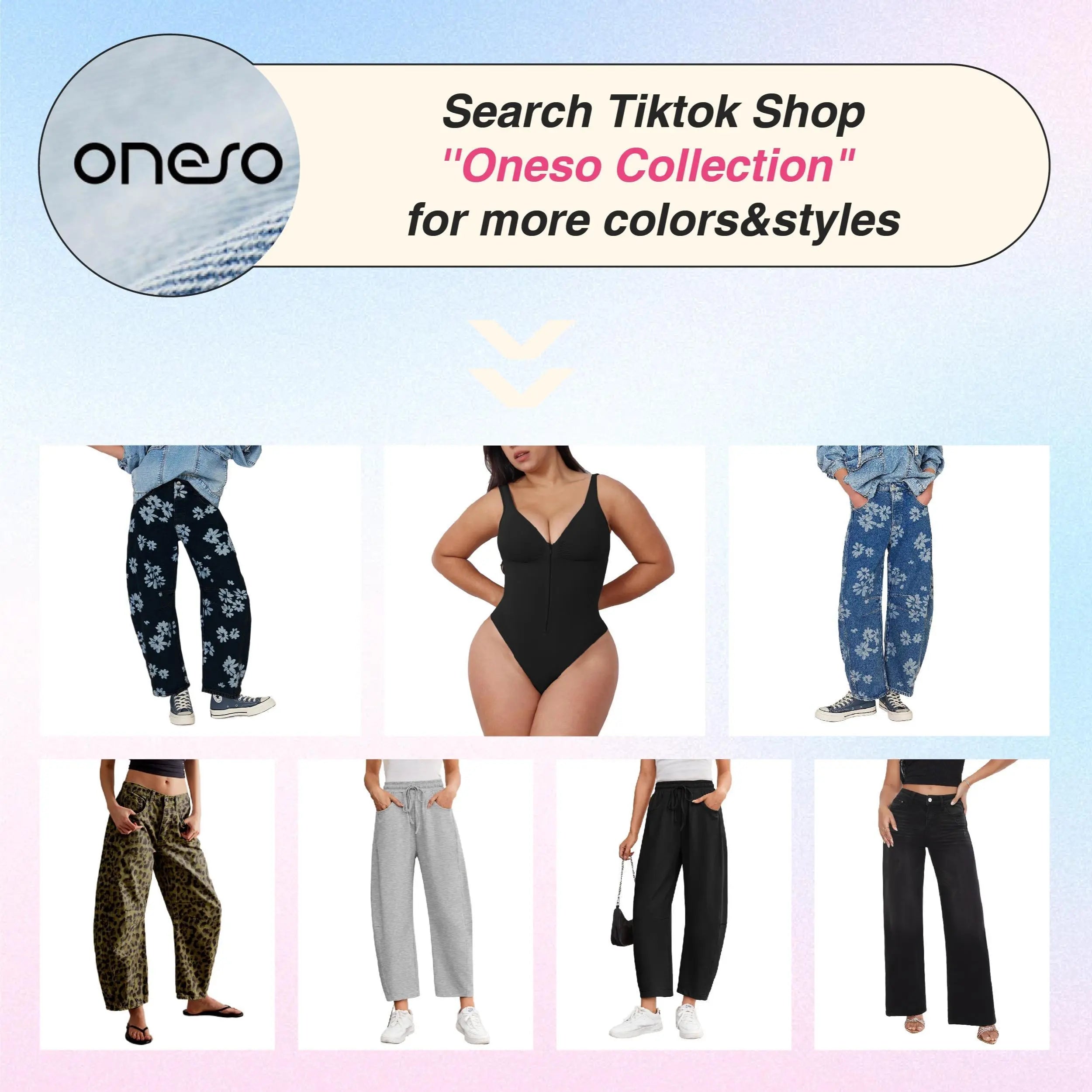 Mid-low Rise Baggy Jeans Stretchy Wide Leg for Women