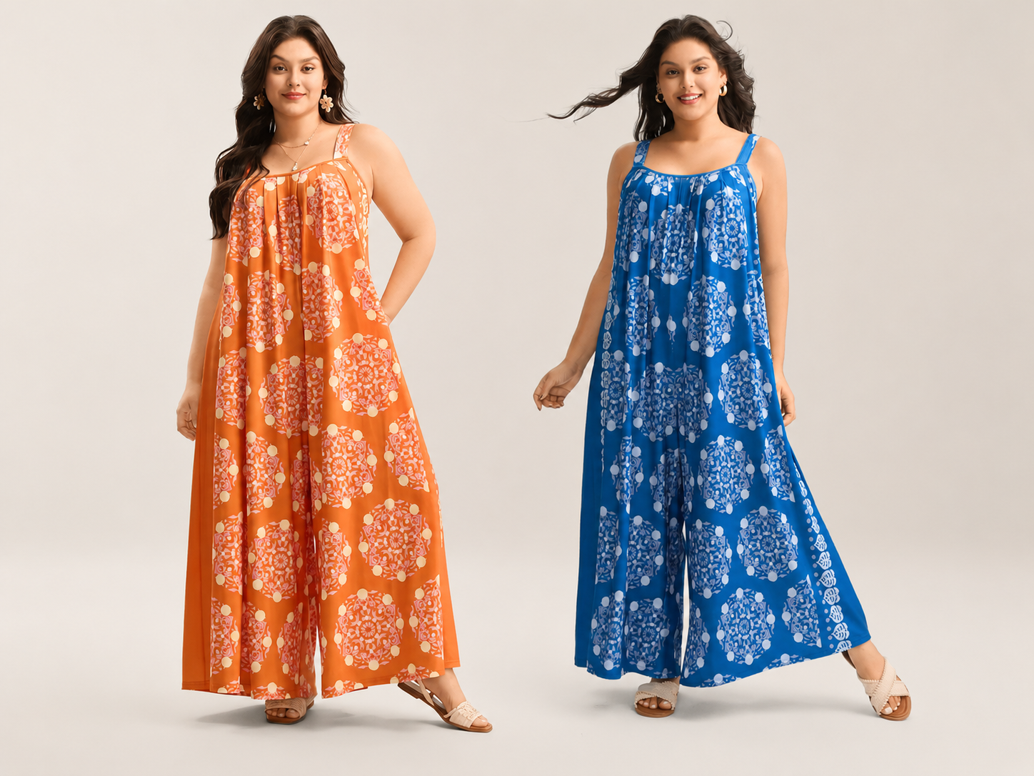 Zenvaler Sunkissed Floral Batik Maxi Dress for Women