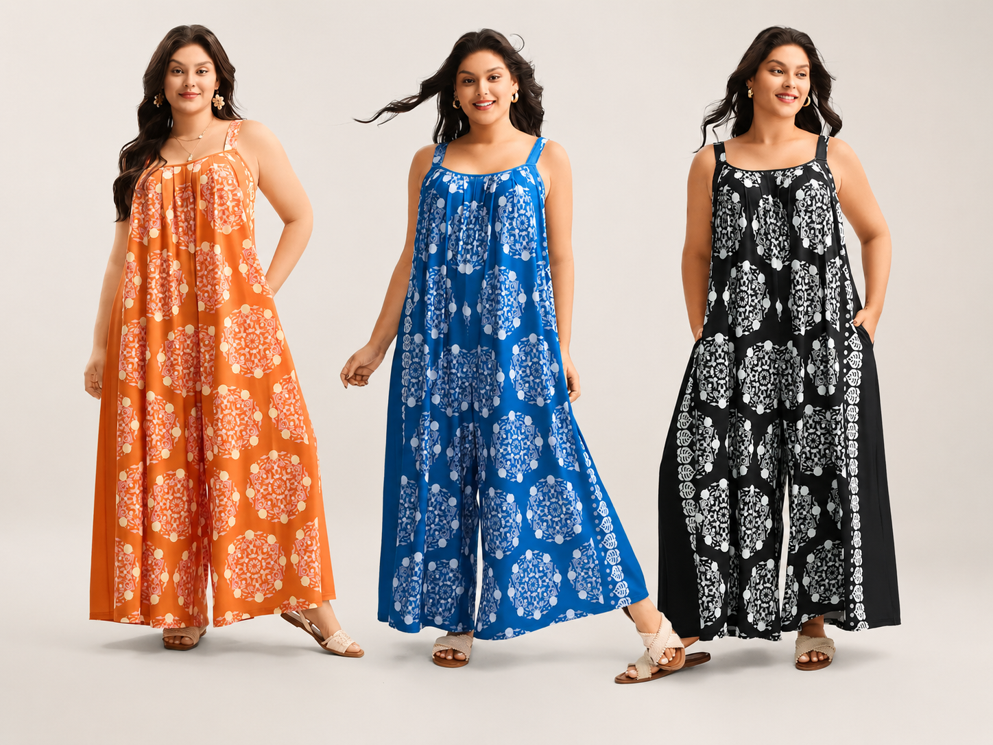 Zenvaler Sunkissed Floral Batik Maxi Dress for Women