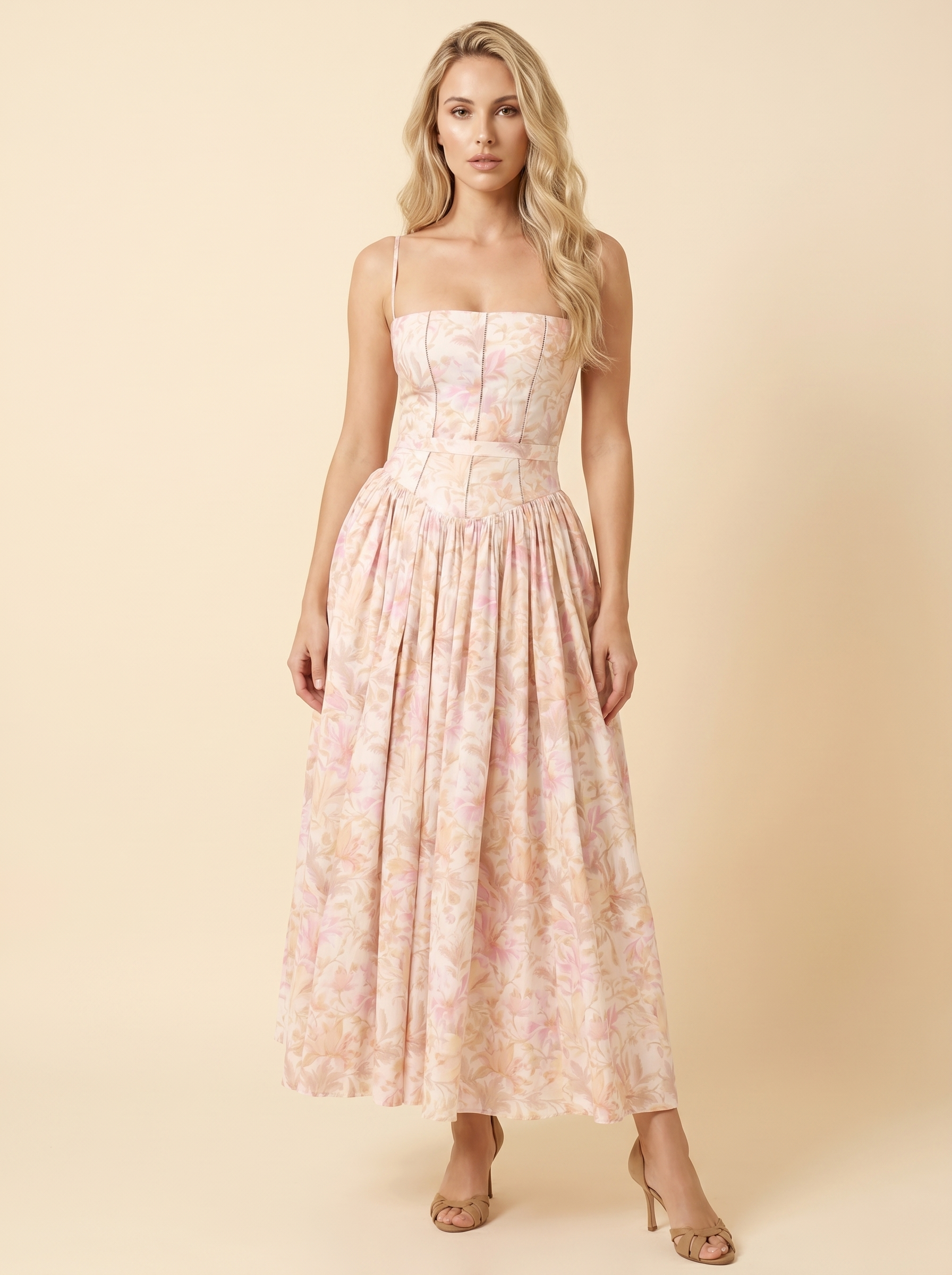 FLORAL MAXI DRESS