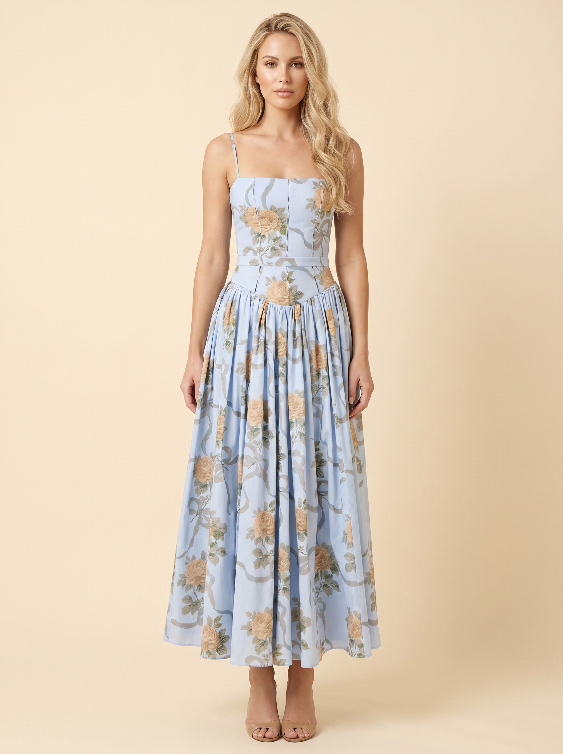 FLORAL MAXI DRESS