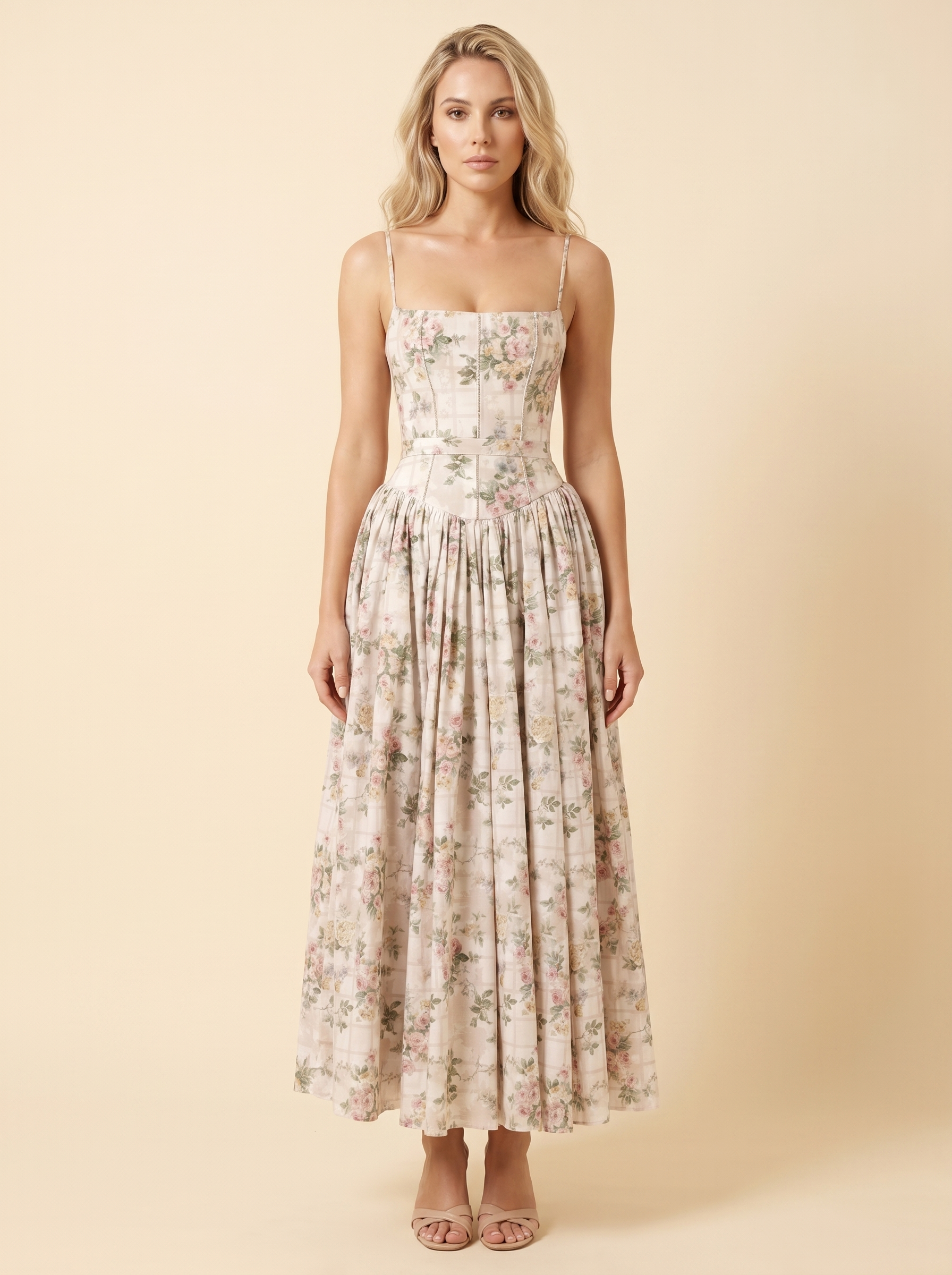 FLORAL MAXI DRESS