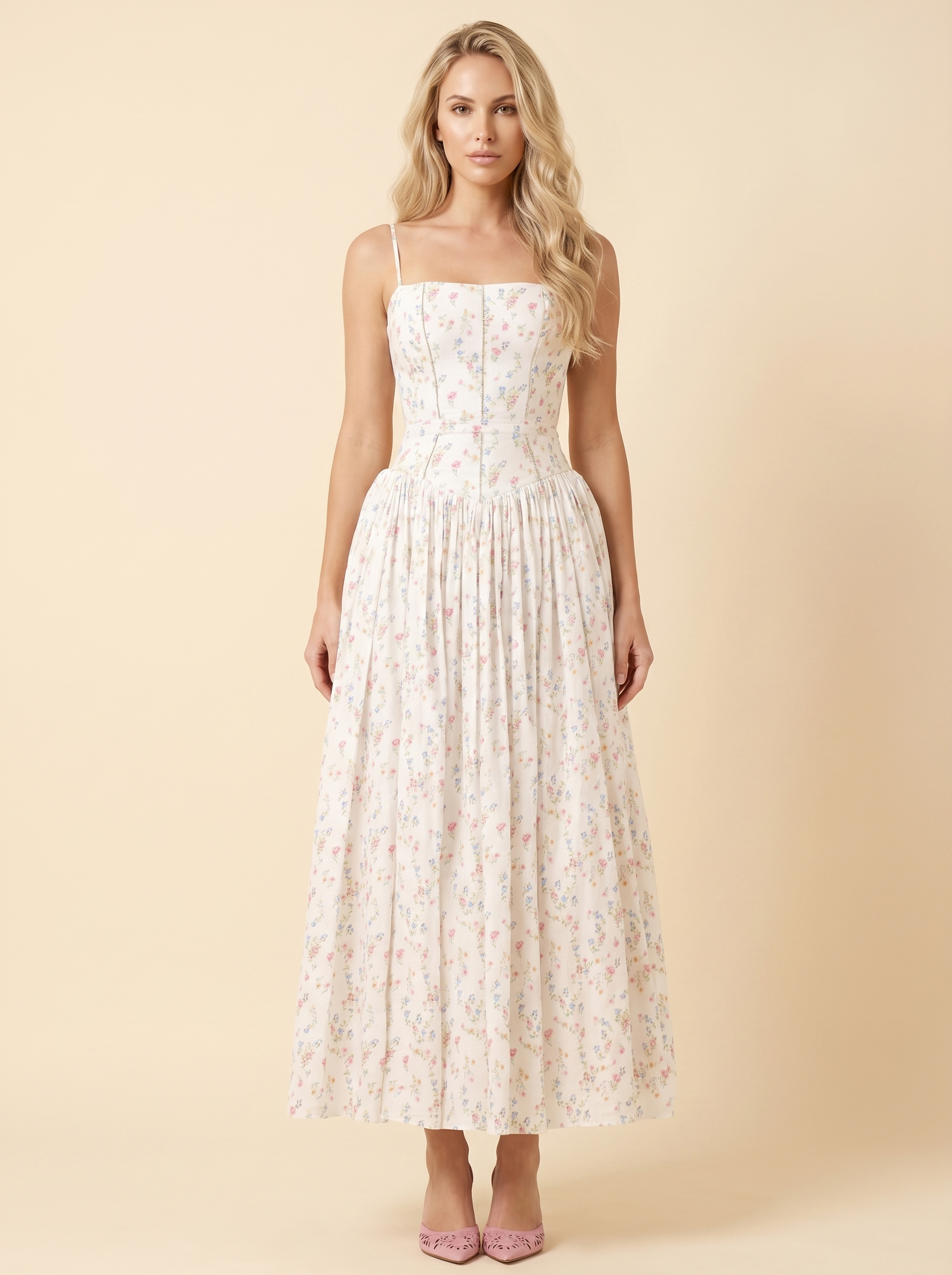 FLORAL MAXI DRESS
